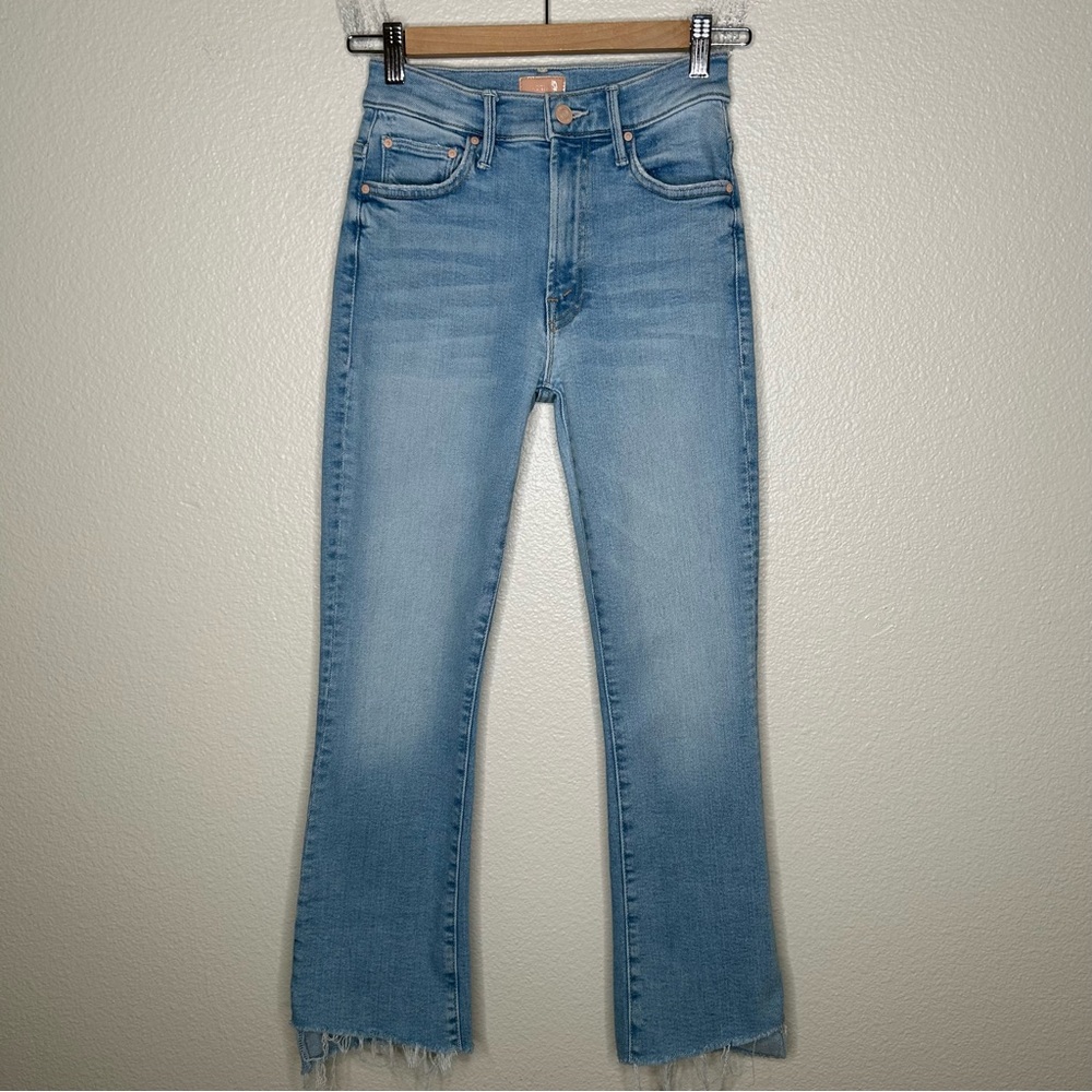 Mother The Insider Crop Step Fray jeans Limited Edition 24 - Picture 2 of 16